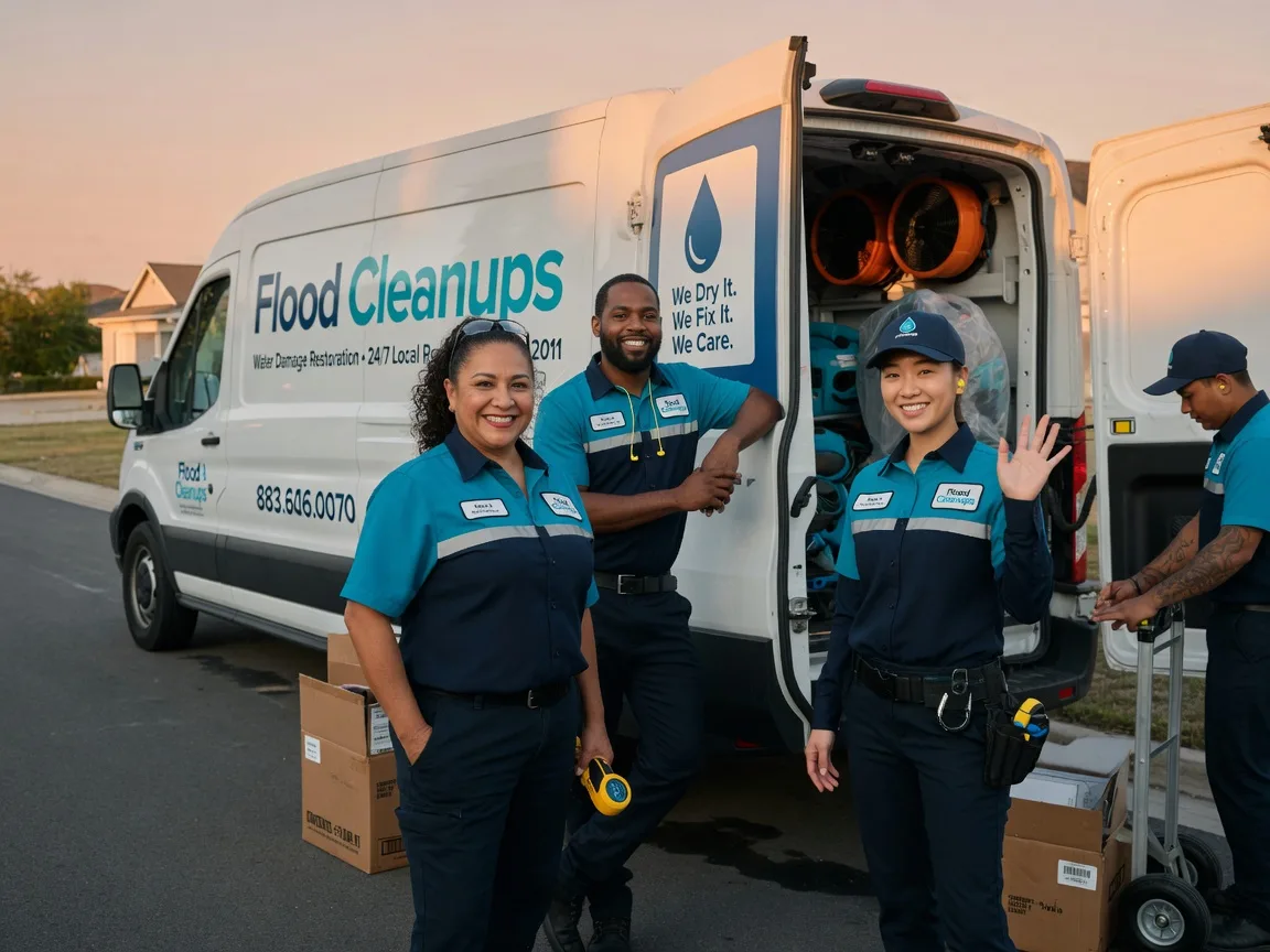 Water Damage Restoration company in West Branch, IA